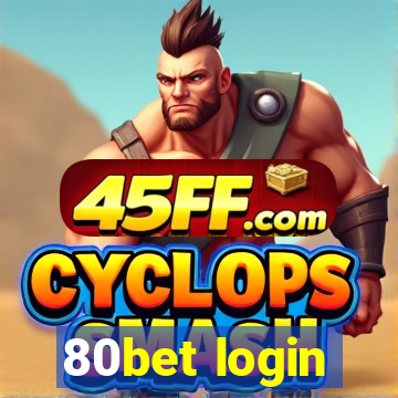 80bet login